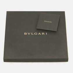 Pre Owned Bvlgari Black Serpenti Print Silk Scarf