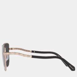 Bvlgari Black Full Rim Sunglasses