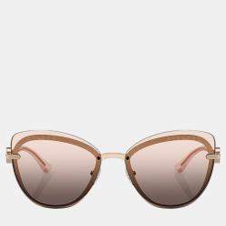 Bvlgari Brown Full Rim Sunglasses