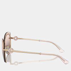 Bvlgari Brown Full Rim Sunglasses