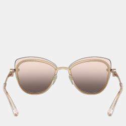 Bvlgari Brown Full Rim Sunglasses