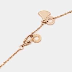 Bvlgari Divas' Dream Mother of Pearl Diamonds 18k Rose Gold Necklace