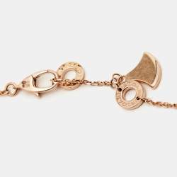 Bvlgari Divas' Dream Mother of Pearl Diamonds 18k Rose Gold Necklace
