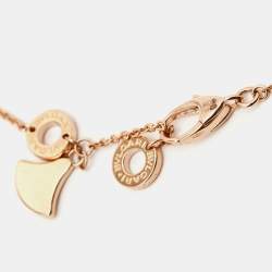 Bvlgari Divas' Dream Mother of Pearl Diamonds 18k Rose Gold Necklace