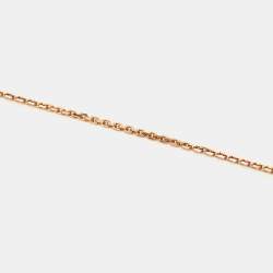 Bvlgari Divas' Dream Carnelian Diamond 18k Rose Gold Necklace
