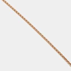 Bvlgari Bvlgari Bvlgari Diamonds Carnelian Mother of Pearl 18k Rose Gold Necklace