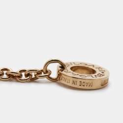 Bvlgari Bvlgari Carnelian Mother of Pearl 18k Rose Gold Bracelet M/L