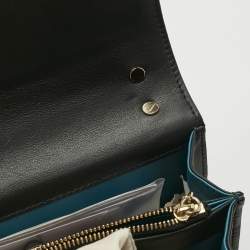 Pre Owned Bvlgari Black Leather Serpenti Hypnotic Shoulder Bag