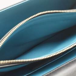 Pre Owned Bvlgari Black Leather Serpenti Hypnotic Shoulder Bag