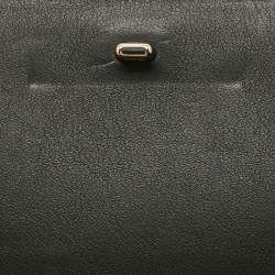 Pre Owned Bvlgari Black Leather Serpenti Hypnotic Shoulder Bag