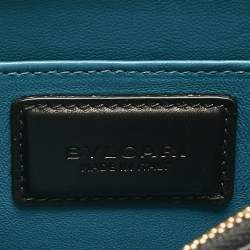 Pre Owned Bvlgari Black Leather Serpenti Hypnotic Shoulder Bag