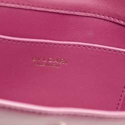 مملوكة مسبقًا Bvlgari Serpenti Pink Leather Crossbody Bag