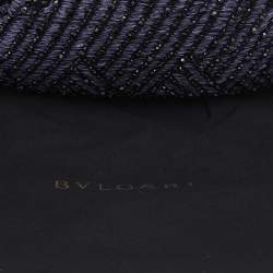 Pre Owned Bvlgari Multicolour Beaded Satin Clutch
