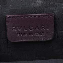 Pre Owned Bvlgari Multicolour Beaded Satin Clutch