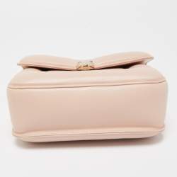 Pre Owned Bvlgari x Mary Katrantzou Light Pink Leather Serpenti Metamorphosis Bag