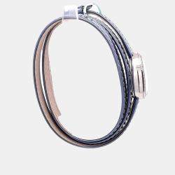 Pre Owned Bvlgari Serpenti 102967 Quartz Blue Stainless Steel Women’s Wristwatch 35 mm