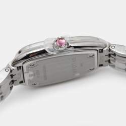 Pre Owned ساعة يد نسائية بلغاري سيربنتي سيدوتوري 103449  ألماس ستانلس ستيل سوداء 33مم