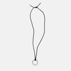 Bvlgari Save The Children 125th Anniversary Sterling Silver 925 Cord Pendant Necklace