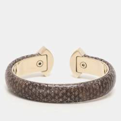 Bvlgari Divas' Dream Multicolor Lizard Leather and Enamel Bracelet