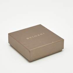 Bvlgari Serpenti Forever Enamel Silver Tone Cord Bracelet