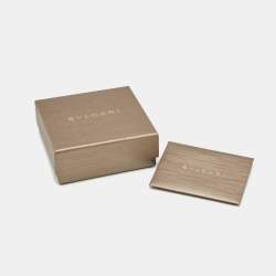 مملوكة مسبقًا Bvlgari Serpenti Snakeskin Leather Enamel Gold Tone Wrap Bracelet