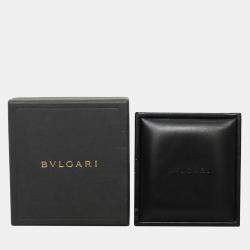 Bvlgari 18K White Gold Parentesi Clip On Earrings