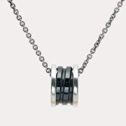 Pre Owned Bvlgari Save The Children Cermaic Sterling Silver Pendant Necklace