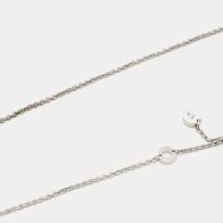 Pre Owned Bvlgari B. Zero1 Save the Children Ceramic Sterling Silver Pendant Necklace