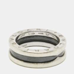 مملوكة مسبقًا خاتم بلغاري سيف ذا تشيلدرن سيراميك وفضة استرليني حجم 53