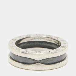 مملوكة مسبقًا خاتم بلغاري سيف ذا تشيلدرن سيراميك وفضة استرليني حجم 53