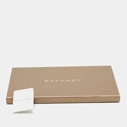 Pre Owned Bvlgari Pink/Burgundy Serpenti 75 Silk Scarf 