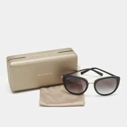 مملوكة مسبقًا نظارة شمسية بلغاري سوداء متدرجة 8177 عين القطة