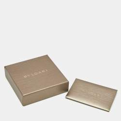 Pre Owned Bvlgari Serpenti Forever Gold Plated Brass and Enamel Maxi Chain Bracelet