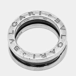 مملوكة مسبقًا خاتم بلغاري سيف ذا تشيلدرن سيراميك فضة إسترلينية مقاس 46