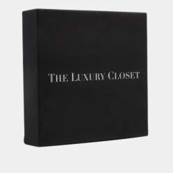 Pre Owned Bvlgari Serpenti Leather Enamel Gold Tone Bracelet