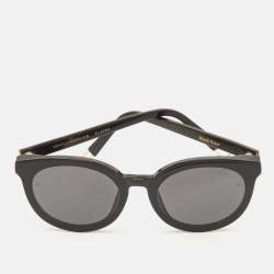 Pre Owned Gentle Monster Black Black Peter Cat-Eye Sunglasses