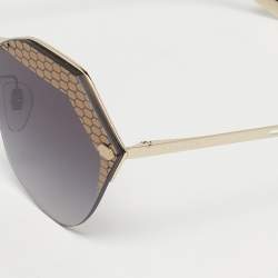 مملوكة مسبقًا نظارة شمسية بلغاري BV 6109 بلاك/ذهبي متدرج بدون إطار
