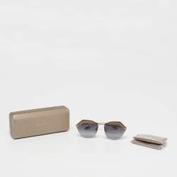 مملوكة مسبقًا نظارة شمسية بلغاري BV 6109 بلاك/ذهبي متدرج بدون إطار