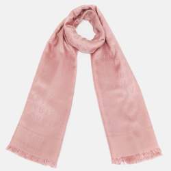 مملوكة مسبقًا وشاح بلغاري صوف وحرير لوغومانيا باللون الأزرق الداكن البحري