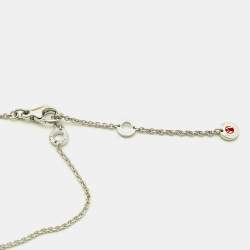 Pre Owned قلادة بلغاري بي زيرو ون سيف ذا تشيلدرن سيراميك فضة ستيرلينج