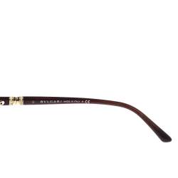Bvlgari Pink Havana/ Gold Mirrored 8184B Cat Eye Sunglasses