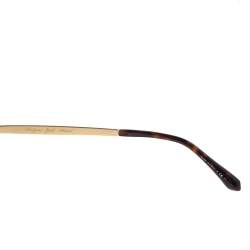 Pre Owned Bvlgari Dark Havana /Brown Gradient 8186KB Polarised Cat Eye Sunglasses