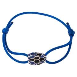 Bvlgari Cobalt Tourmaline Serpenti Forever Adjustable Bracelet