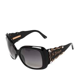 Bvlgari Black Gradient Limited Edition 8048-B Oversized Sunglasses