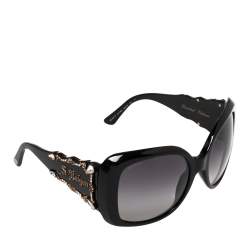 Bvlgari Black Gradient Limited Edition 8048-B Oversized Sunglasses