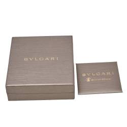 Pre Owned Bvlgari Save the Children Black Ceramic and Silver Pendant Necklace