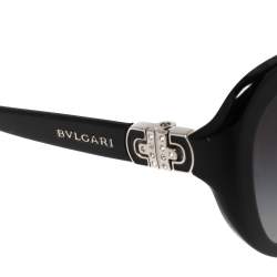 Bvlgari Black/ Black Gradient 8131B - B Cat-Eye Sunglasses