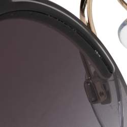 Bvlgari Black 6088 Gradient Round Sunglasses