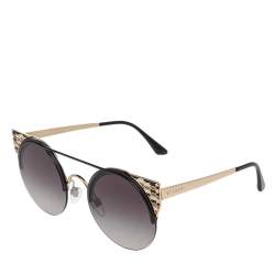 Bvlgari Black 6088 Gradient Round Sunglasses