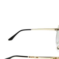 Bvlgari Black/ Grey Gradient Serpenti 6095 Cat Eye Sunglasses 